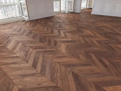 Herringbone parquet 33 WITHOUT PLUGINS 3D model