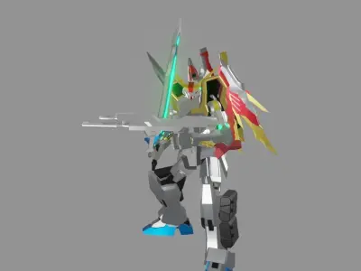The Mecha Attacker 18 3D model