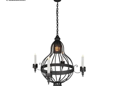 APPELVIKEN Chandelier 3D model