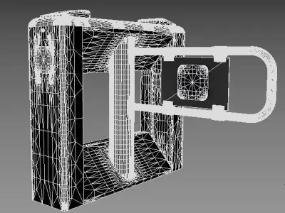 Disabled Turnstile 3D model