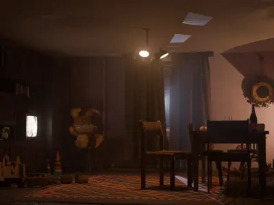 Soviet House 3D model