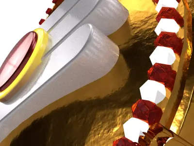 Golden Vel 3D print model