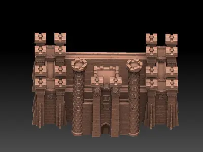 Heroes of Might and Magic 3 Castle 3D print model