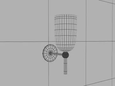 Wall Light 3D model