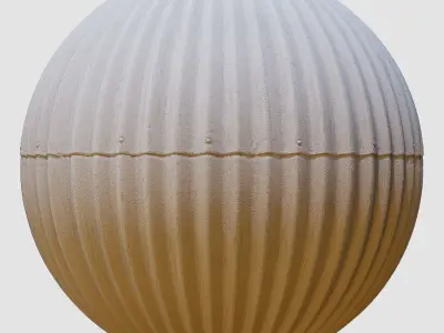 Corrugated Sheet PBR Texture Texture