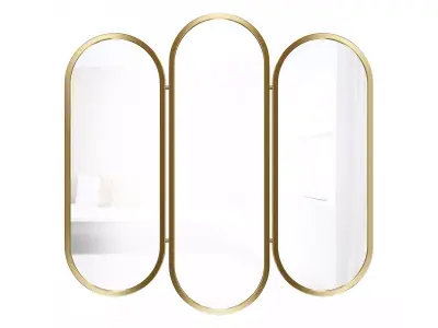 Mirror in a metal frame GZ-M1069 3D model
