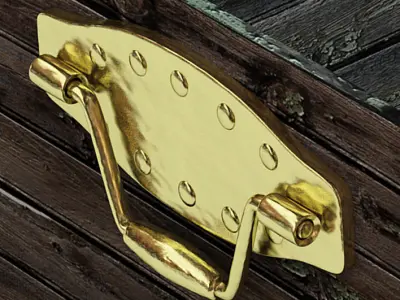 Treasure chest 3D model