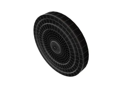 Target Symbol v1 001 Low-poly 3D model