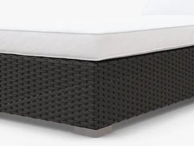 Chaise Rattan 3D model