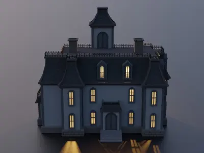 Addams Family House 3D model