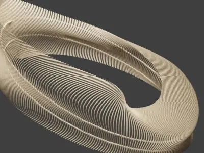 Parametric Facade  3D model