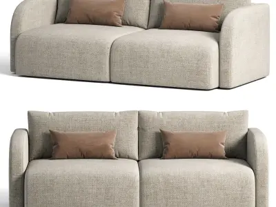 Sofa Moroz By Cazarina  3D model