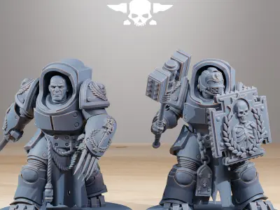 Socratis Vanguard Melee Unit 3D print model