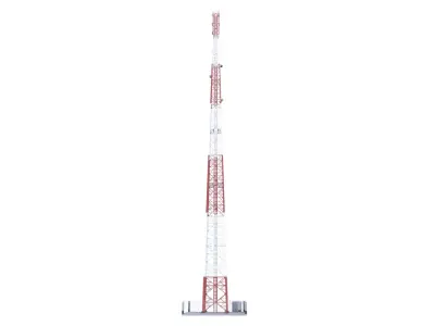Tower Signal Telecommunication Bts Provider Low-poly 3D model