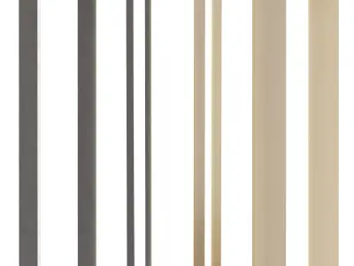 Tru floor lamp by Nemo lighting  Low-poly 3D model