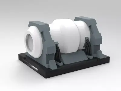 Sci-Fi Prop Low-poly 3D model buy