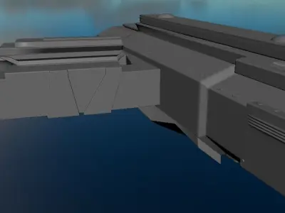 Spaceship 3D model 28