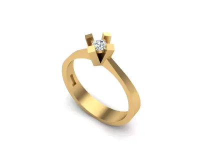 Jewelry ring 319 3D print model purchase