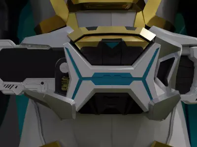 Kamen Rider Zein 3D model