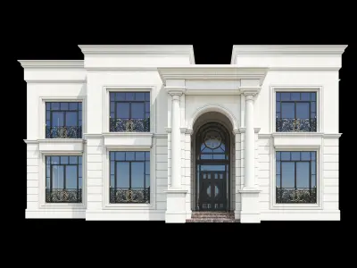 Classic Villa Design 005 3D model