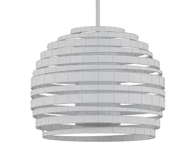 TRENTON pendant light with stripe 3D model