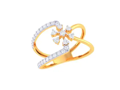 Delicate Ring - 5 3D print model