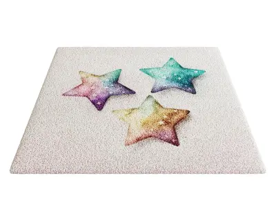Kids Carpet Set 30 3D model