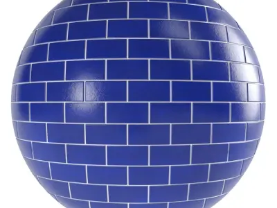 Glass Tile Materials 2- Pbr 4k By Sbsar File Texture