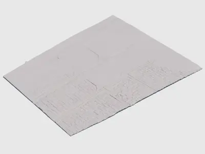 Old Railroad Tracks-3D Scan 3D model