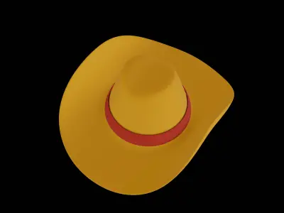 Cowboy Hat Free low-poly 3D model