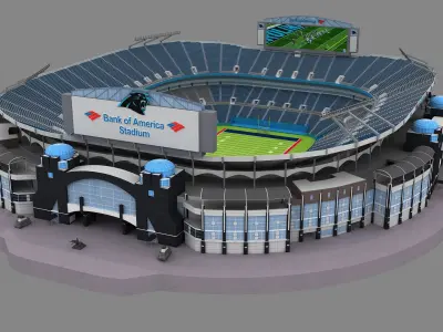  Bank of America Stadium 