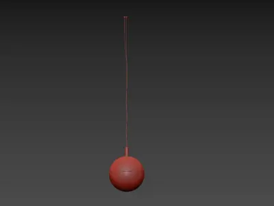 Zero LED Camouflage 800 Pendant by Front Design 3D model