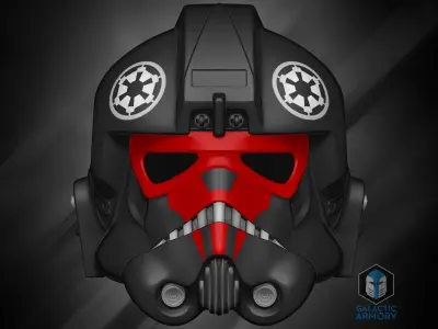 Tie Fighter Pilot Helmet 3D print model