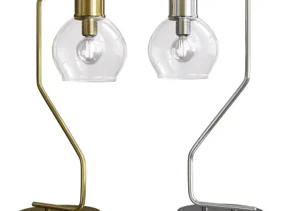  Carson Carrington Linkoping table lamp Low-poly 3D model