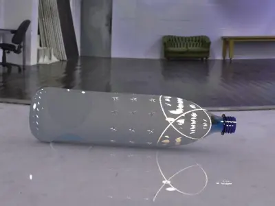 BOTTLE MODEL light bulb Free 3D print model