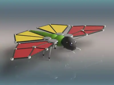 Butterfly Robot 3D model