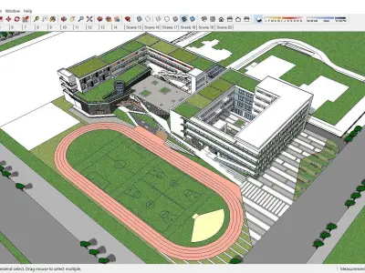 Sketchup School and University 137 3D model