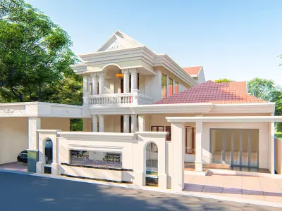 TWO-STOREY HOUSE DESIGN 3D model