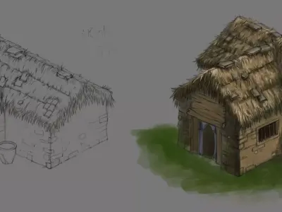 Large House - House 03 3D model