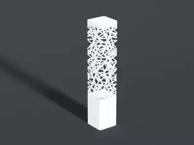 Outdoor birdsnest lamp original design Free 3D model