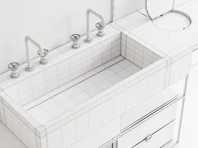 Italgraniti ACQUA A Set 2 3D model