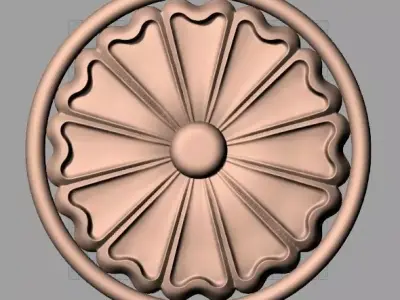 Artcam Aspire 3D relief models STL Files used for CNC E553 3D model