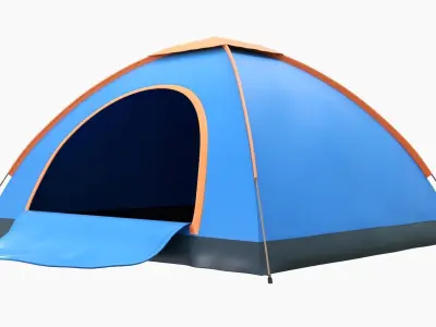 Camping tent 3D model