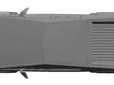 Tesla Cybertruck Foundation Edition 2024- Exterior Scan 3D model 3D model