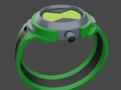 Ben 10 Omnitrix Low-poly 3D model