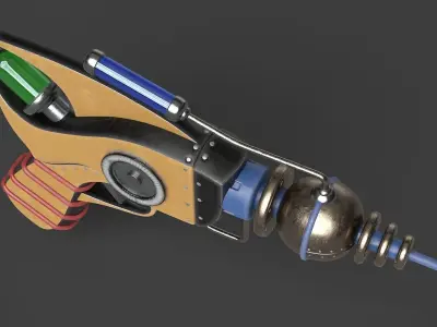 Fantasy Gun 13 3D model