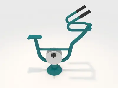 Gym Outdoor 11 3D model