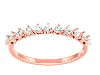  light ring diamond face wedding face 3D print model