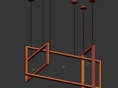FRAME pendant light 3D model