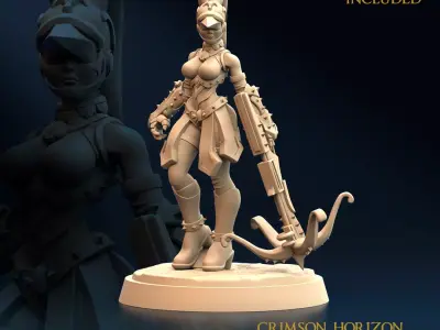 Crossbow Archer Crimson Horizon Executioner F 3D print model